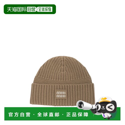 MIU MIU 女士帽子 5HC5392F8SF0040 AW2026 驼色 Wool and cashme