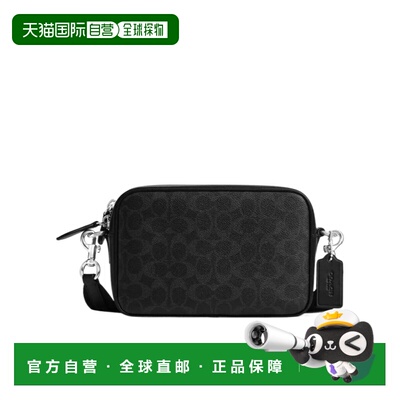 COACH 男士斜挎包 CDV24OY2 SS2026 黑色 Radio 相机包蔻驰单肩包