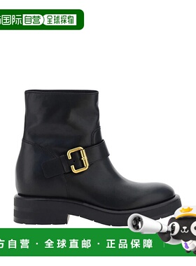 CHLOÉ 女士靴子 CHC24A04NNV001BLACK AW2024 黑色女靴