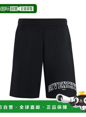 GIVENCHY 男士休闲裤 BM513V3Y78001 SS2024 黑色 GIVENCHY BERMU