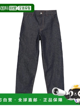 A.P.C. 男士休闲裤 COHESM08500IAI SS2025 灰色 腰带环牛仔裤