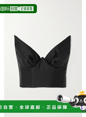 1h可退 潮奢 ZIMMERMANN 女士 Matchmaker 短款羊毛真丝混纺紧身