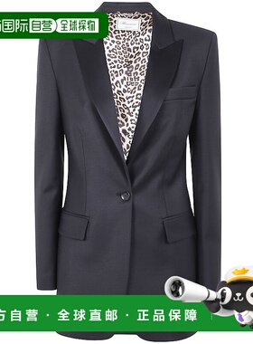 1h可退 潮奢 Blumarine 蓝色情人 女士 斜纹布夹克 A522B108A