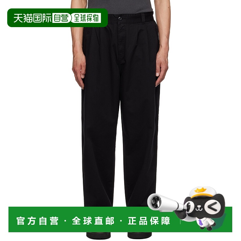 1h可退 潮奢 CARHARTT WIP 男士 黑色 Marv 长裤 I033129
