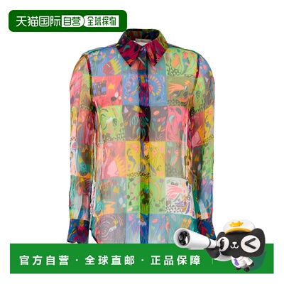Chloe 蔻依 女士 图案印花长袖衬衫 CHC23WHT31302