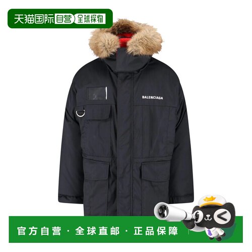 BALENCIAGA 男士夹克 839080TSQ071000 AW2025 男装黑色外套