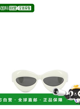 LOEWE 女士眼镜 LW40097I5520A AW2025 白色 Inflated cateye sun