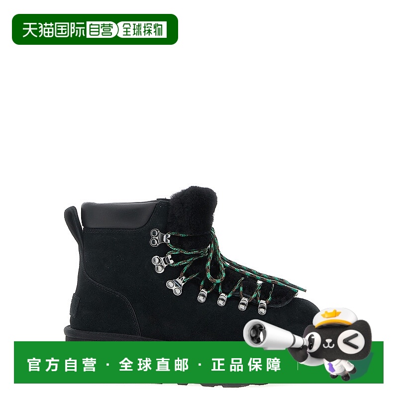 1h可退 UGG 男士户外徒步鞋 1178390BLK AW2025 黑色 UGG x Sacai