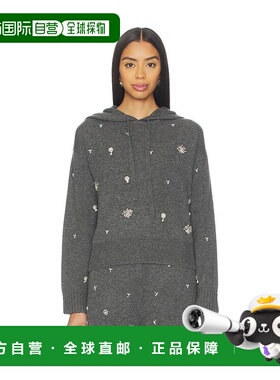 1h可退 潮奢 Simkhai 女士 Karmen 精饰连帽上衣 6252001K帽衫