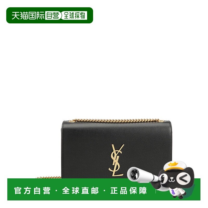 SAINT LAURENT 女士单肩包 364021BOW0J1000 CO黑色手提包斜挎包