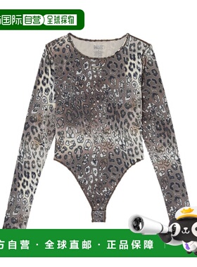 DIESEL 女士连体裤 A220930GFCKE7407 SS2026 灰色 全身动物印花