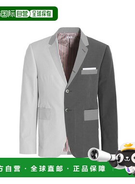 THOM BROWNE 男士夹克 MJC168F08105075 SS2023 白色外套