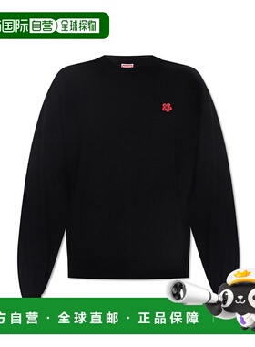 KENZO 女士针织毛衣 FF62PU7273LB99J AW2025 黑色 Wool sweater