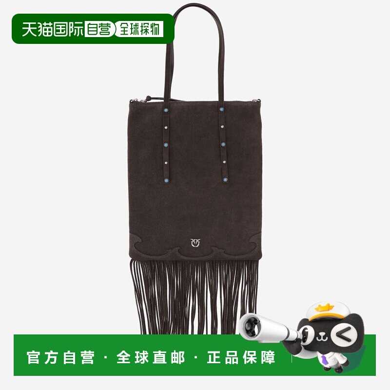 PINKO 女士手提包 106666A0F6M11O SS2026 棕色 Borsa Shopping i图片