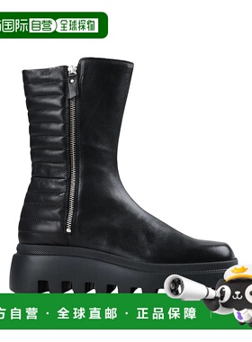 1h可退 潮奢 Vic MatiĒ 女士 脚踝靴 black黑色 舒适时尚厚底鞋