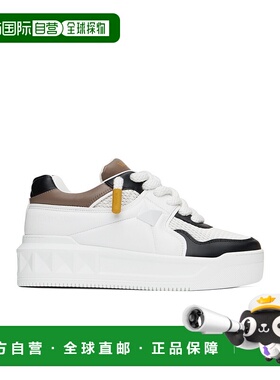 VALENTINO 男士运动鞋 YS0G37WWARJF CO 白色 One Stud 低帮休闲