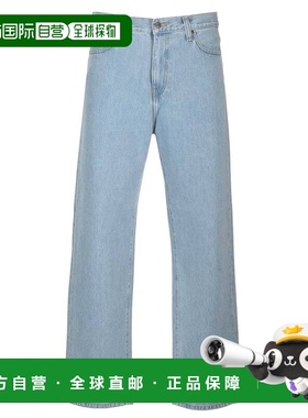 CARHARTT WIP 男士牛仔裤 蓝色直筒裤 I0342370112 AW2025