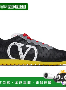 1h可退 潮奢 valentino 华伦天奴 男士 黑色 Chromathon 运动鞋 6