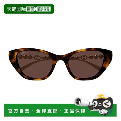 GUCCI 女士眼镜 196R5CD0A16822 AW2026 棕色 Gucci Gg1968S Line