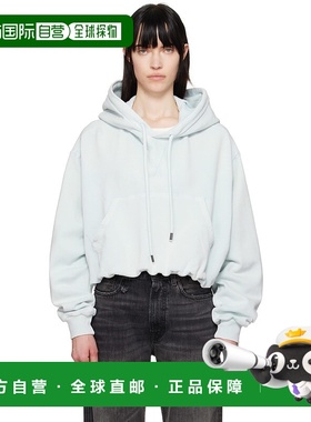 1h可退 潮奢 R13 女士 蓝色 Balloon Popover 连帽衫 R13WK215001