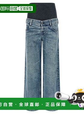 DIESEL 女士牛仔裤 A2164409N9701 AW2025 蓝色 Diesel 'D-Eni-F-