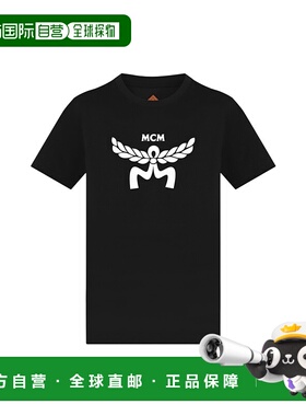 MCM 女士T恤 MHTFSMM010BK CO 黑色 Printed T-shirt上衣女装