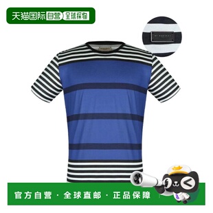 39166701 AW2021 蓝色 BURBERRY 男装 T恤 印花图案T恤短袖 男士