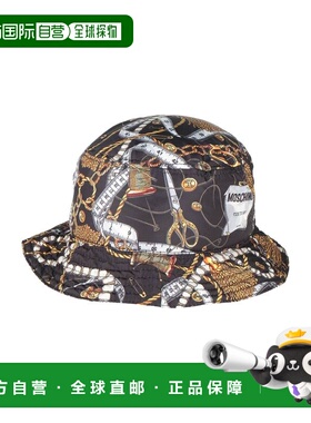 潮奢 Moschino 莫斯奇诺 女士 帽子 black黑色 舒适时尚