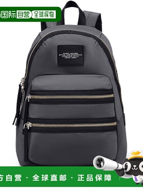 MARC JACOBS 女士双肩包 2F3HBP028H02061 CO 灰色 拉链双肩包