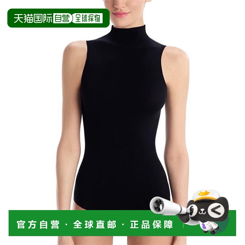 1h可退 潮奢 COMMANDO 女士 芭蕾式高领连体衣 black黑色 舒适时