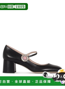 VALENTINO 女士高跟鞋 7W2S0MC6DHS9TJ AW2025 黑色玛丽珍鞋