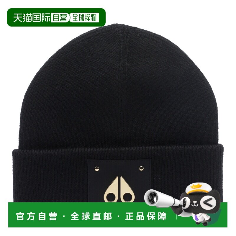 MOOSE KNUCKLES 男士帽子 M35MA574G292 AW2026 黑色图片