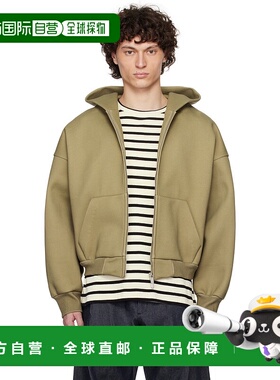 1h可退 潮奢 Seventh 男士 卡其色 V2 Zipped 连帽衫 SVH002