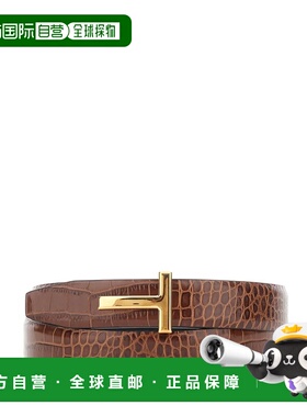 1h可退 TOM FORD 男士腰带 TB224LCL439GEBN SS2026 棕色 Brown R