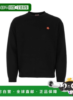 KENZO 男士针织毛衣 FD55PU3813LB99J SS2023 黑色长袖