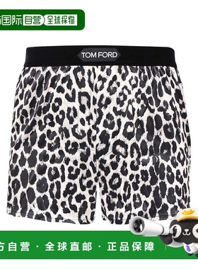 1h可退 TOM FORD 男士内裤 T4LE41750278 CO 黑色 徽标内裤