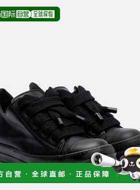 潮奢 rick owens 瑞克 欧文斯 女士 Jumbolace 皮质运动鞋