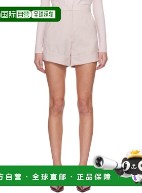 1h可退 潮奢 MaxMara 麦斯玛拉 女士 粉色 Mxmcelebre 短裤 26111
