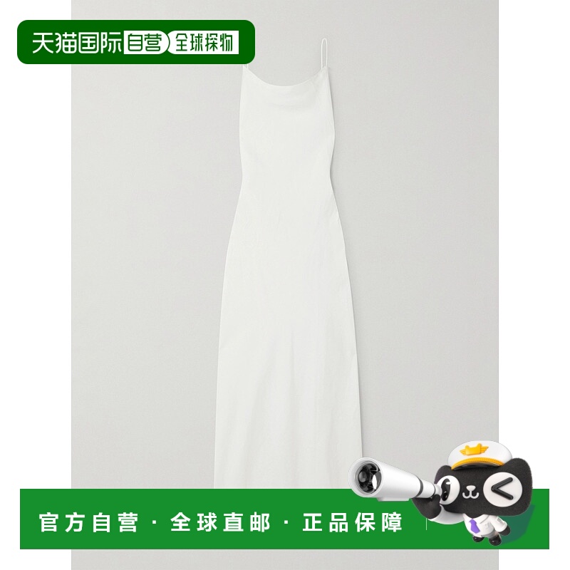 1h可退 潮奢 FAITHFULL THE BRAND 女士 Antibes 露背亚麻中长连