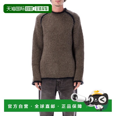 OUR LEGACY 男士针织衫 M4253RSSTEEL AW2025 灰色 RIDER ROUNDNE