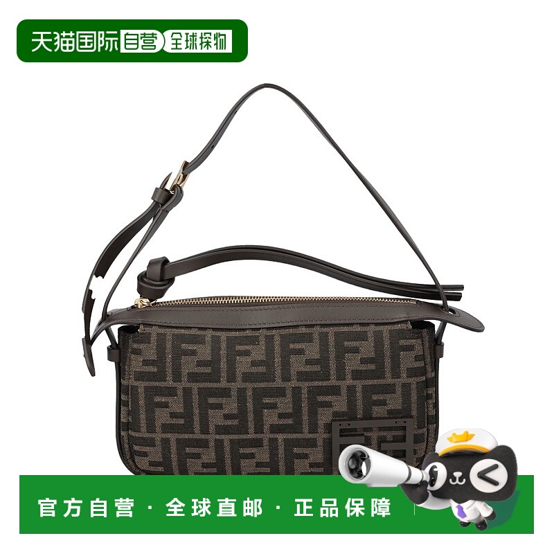 1h可退 FENDI 女士斜挎包 8BS097AFPMF1GL7 CO 黑色 Simply fendi