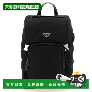 2VZ135VHOL2DMGF0002 logo 男士 nylon 双肩包 PRADA 黑色