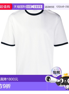 THOM BROWNE 男士T恤 MJS083A00042100 AW2024 白色