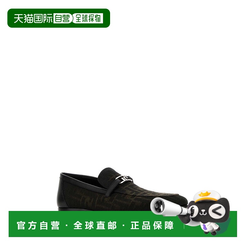 1h可退 FENDI 男士商务休闲鞋 7D1690AORTF1LQB AW2024 黑色 O'Lo