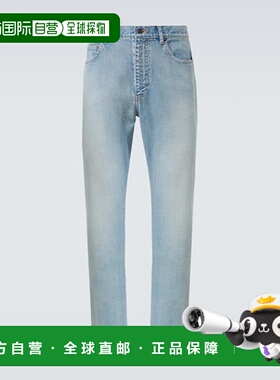 1h可退 潮奢 The Row 男士 Fred 直筒牛仔裤 blue蓝色 舒适时尚