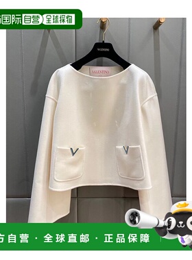 VALENTINO 女士针织毛衣 1B3CJ2R66JAA03 AW2022 白色
