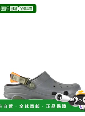 1h可退 潮奢 Crocs 卡骆驰 男士 Mules 木屐 grey灰色 舒适时尚