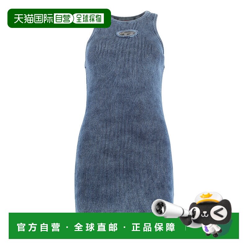 DIESEL 女士连衣裙 A216980ANAH8AT CO 蓝色 Mini dress M-Anchor
