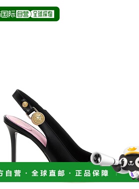 BALMAIN 女士高跟鞋 DN1UK047LVIT0PA SS2025 黑色 Eva Slingback