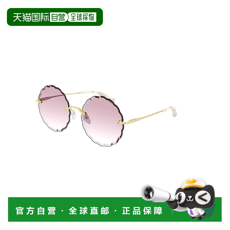 1h可退 CHLOÉ 女士眼镜 CH0047S005 AW2023 金色 CHLOÉ WOMEN'S C